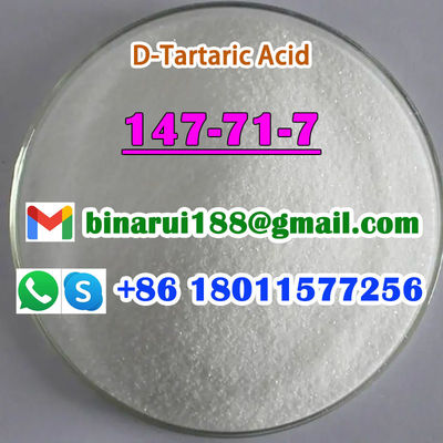 BMK D-Tartaric Acid CAS 147-71-7 (2S,3S) -Tartaric Acid fijne chemische tussenproducten